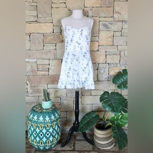 Reformation Mariana Linen Mini Dress